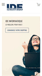 Mobile Screenshot of ide-informatique.com