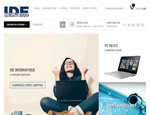 Tablet Screenshot of ide-informatique.com
